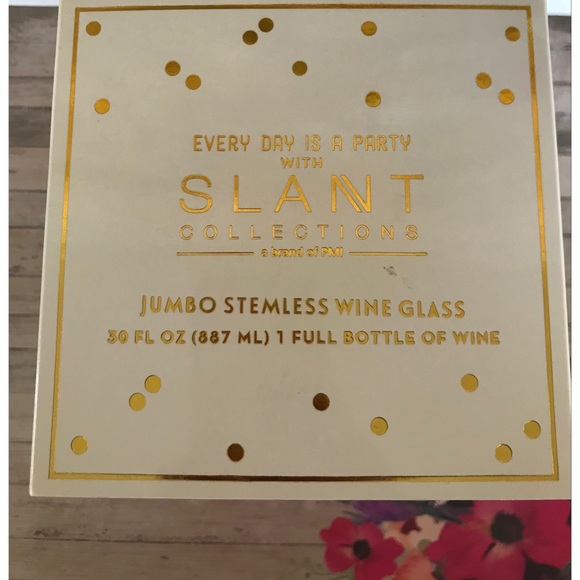Slant Collection Jumbo Stemless Bachelorette Wine Glass 30 oz - Picture 7 of 8